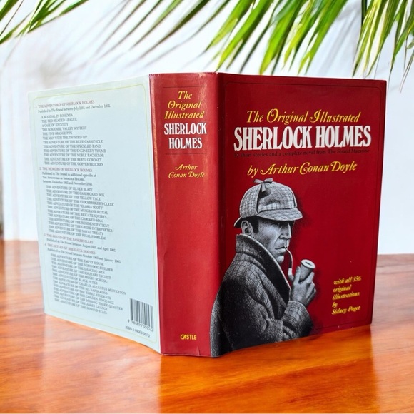 The Original Illustrated Sherlock Holmes by Arthur Conan Doyle | Hardcover - Picture 3 of 12